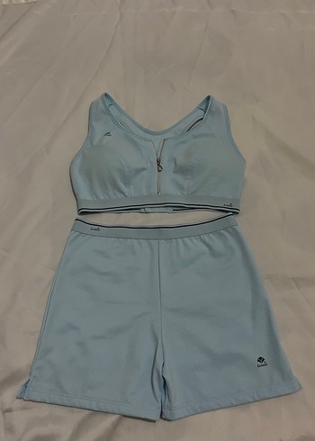 Mavi  kadın Spor  Takım kalıbı dardır  made in china - Görsel 2