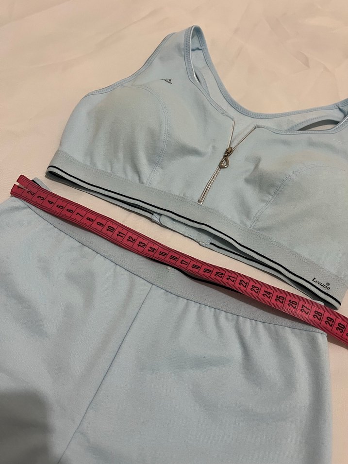 Mavi  kadın Spor  Takım kalıbı dardır  made in china - Görsel 4