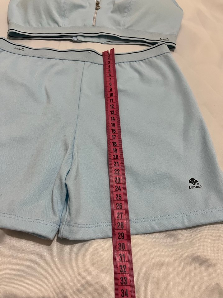 Mavi  kadın Spor  Takım kalıbı dardır  made in china - Görsel 5