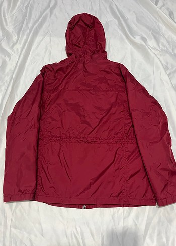 Bordo Kapüşonlu Fermuarlı Kadın Ceket defacto - Görsel 7