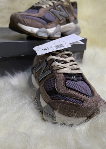 New Balance 9060 KAHVE MOR DETAY - Görsel 5