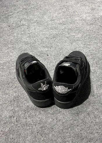 NİKE JORDAN 1 RETRO LOW OG SP TRAVİS SCOTT BLACK PHANTOM - Görsel 2