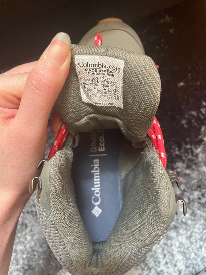 Orijinal columbia trailstorm peak mid haki bot - Görsel 4