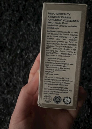 BEEO Anti-Aging kırışıklık karşıtı Yüz Serumu 30 ml - Görsel 2