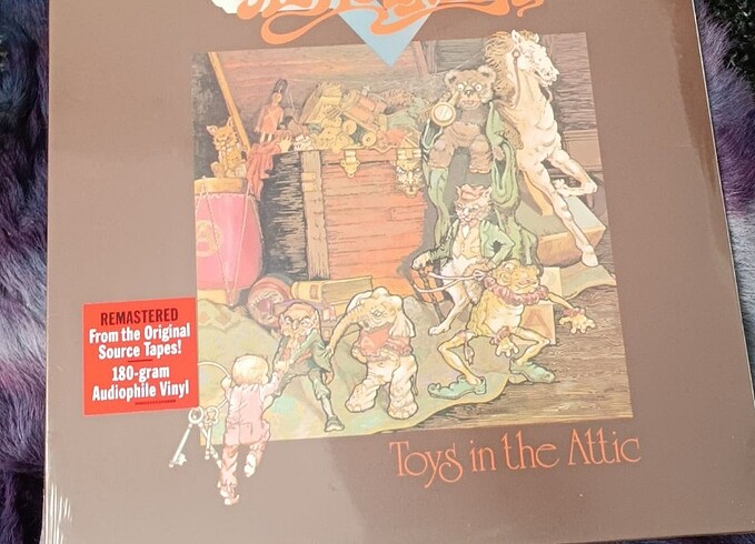 Aerosmith toys in the attic albüm plak