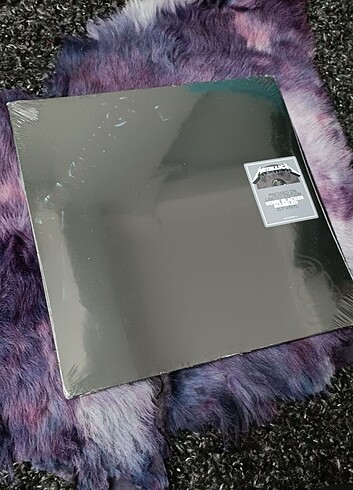 Metallica black album plak 