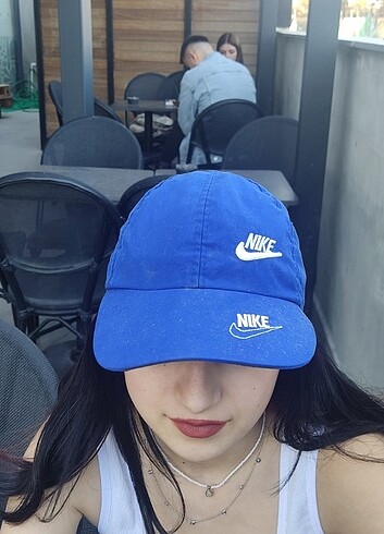 Diğer Nike mavi şapka 