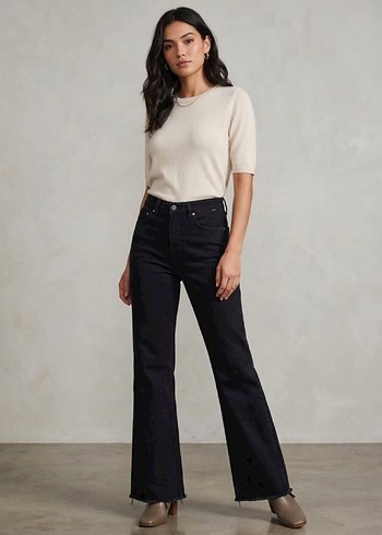 Mavi Jeans Yuksek Bel Siyah Denim Pantolon Siklik Ve Rahatlik Bir Arada