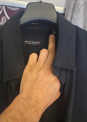 Mavi Black Siyah Regular Fit Gomlek