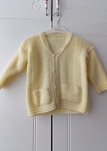 Örgü Hırka bere atkı takım - Görsel 4