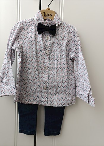 Gri Erkek Çocuk Denim Ceket - Görsel 8