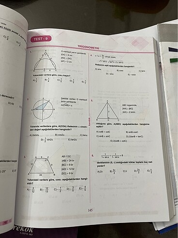  Beden yks tyt ayt matematik karekök