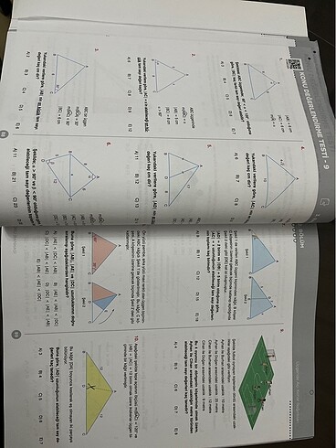  Beden Renk tyt ayt geometri soru bankasi ünlü yayinlari