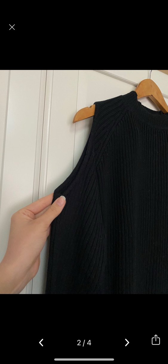 Omuzu açık H&m Kadın Kazak - Görsel 2