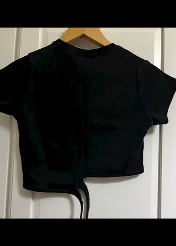 trendyol milla belden bağlamalı crop - Görsel 3