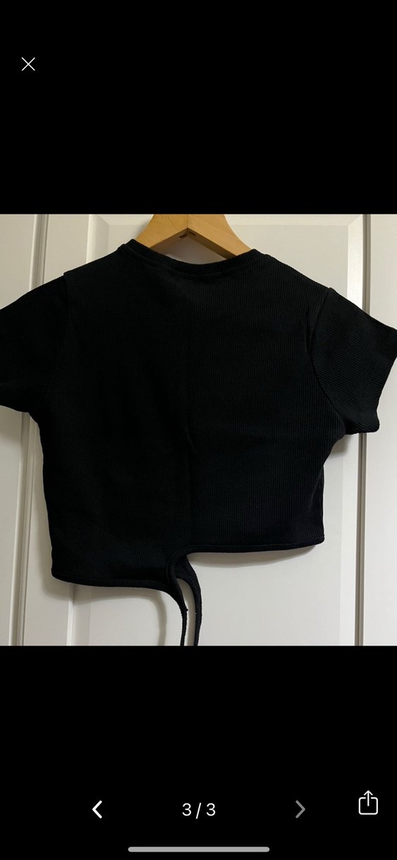 trendyol milla belden bağlamalı crop - Görsel 3