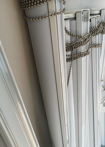 2 Adet Düz Füme stor perde tertemiz - Görsel 8