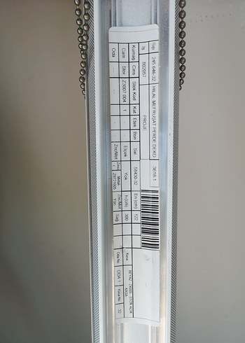 2 Adet Düz Füme stor perde tertemiz - Görsel 5