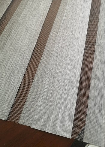 2 Adet Düz Füme stor perde tertemiz - Görsel 12