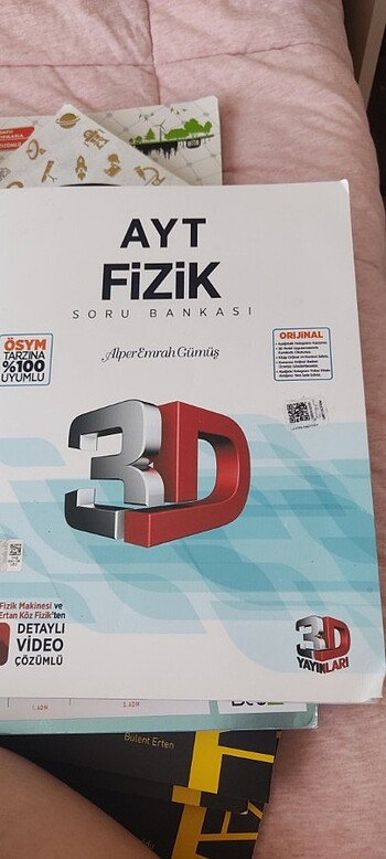 Ayt 3d fizik soru Bankası 