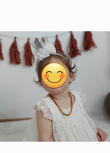 1 yaş doğum günü tacı