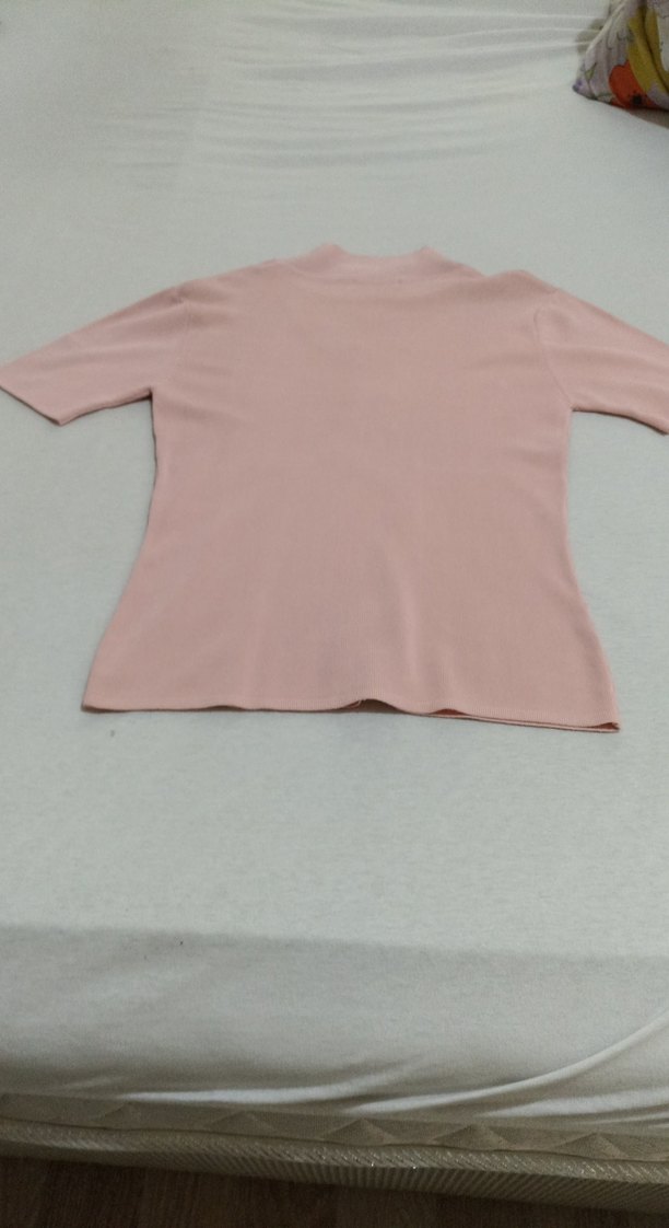 Pembe Payetli tişört - Görsel 5