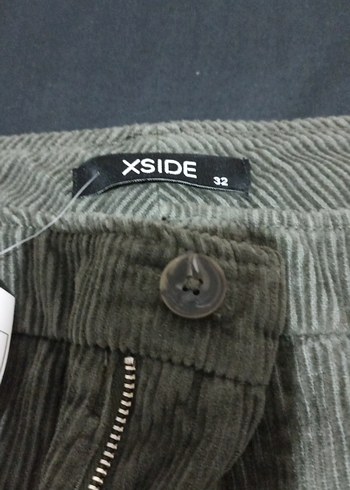 Gri Düğmeli Erkek Pantolon - Görsel 2