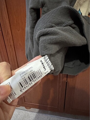 4 Yaş Beden Koton Sweatshirt