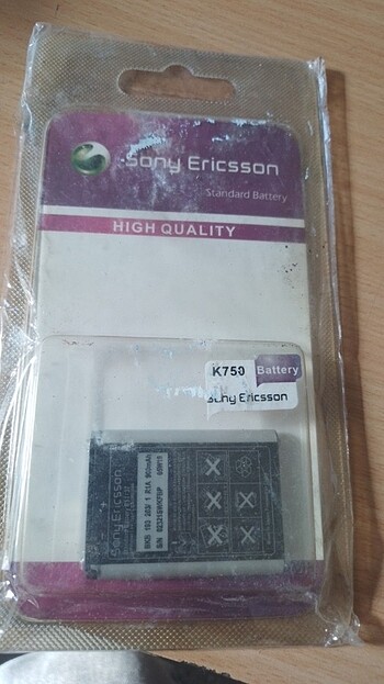 Sony Ericsson batarya 