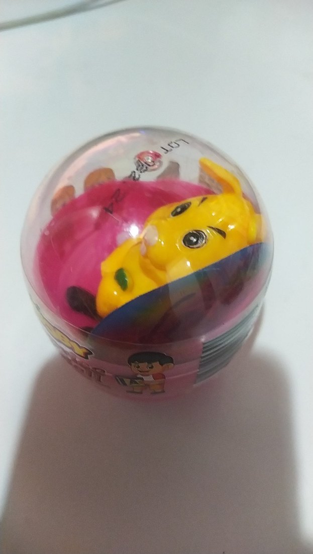 Renkli Sarı Oyuncak Figür - Görsel 2