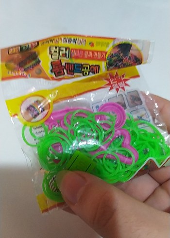 Renkli Elastik Çocuk Saç Tokaları - Görsel 3