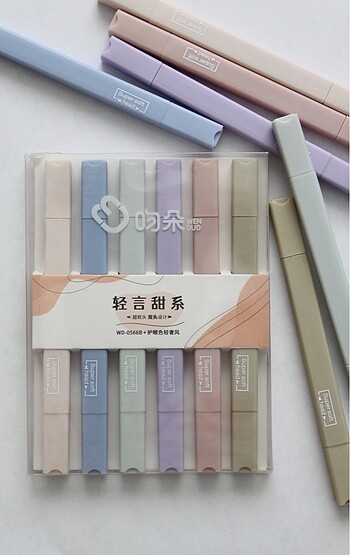 Pastel Keçeli Kalem Seti
