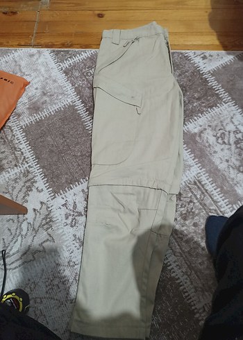 motorcu kesim dizden fermuarlı pantolon - Görsel 2