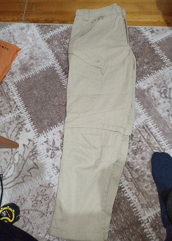 motorcu kesim dizden fermuarlı pantolon - Görsel 3