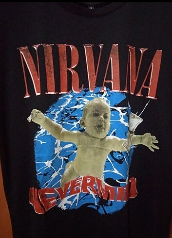 Nirvana tişört 