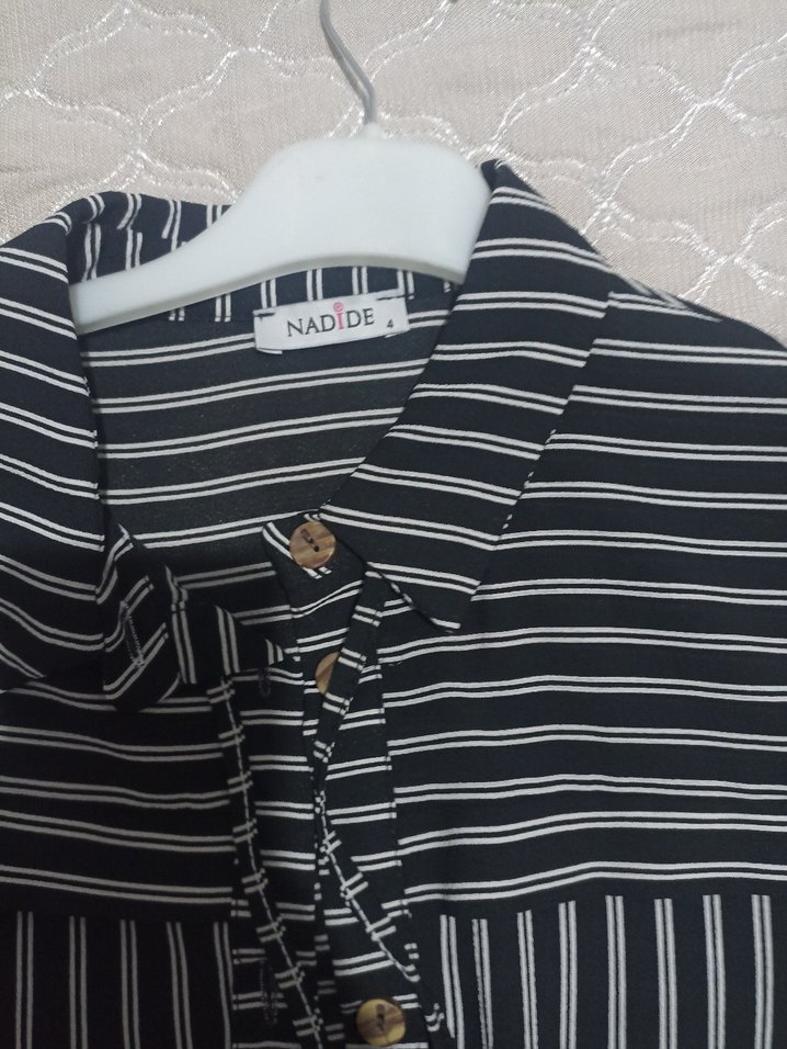 Kadın uzun gömlek - Görsel 3