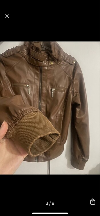 Deri ceket - Görsel 3