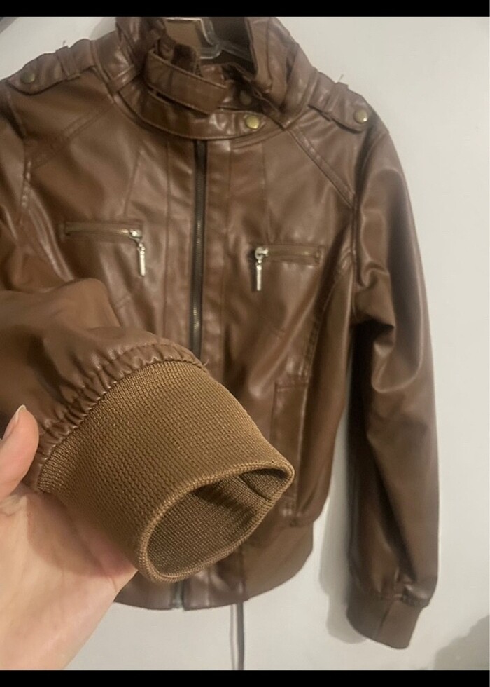 Deri ceket - Görsel 3