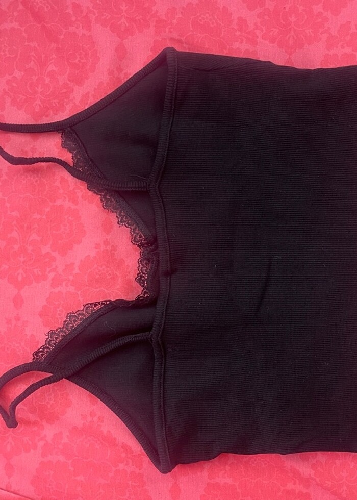 Crop dantelli - Görsel 2