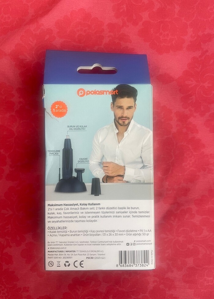 Erkek kişisel bakım seti - Görsel 2