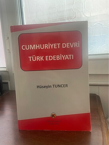 Cumhuriyet devri Türk edebiyatı kitabı