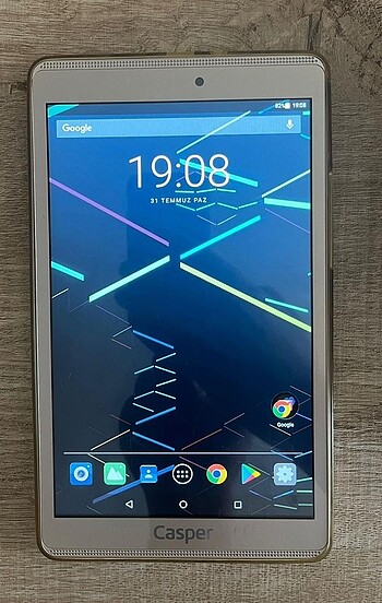 Casper via s8 Tablet