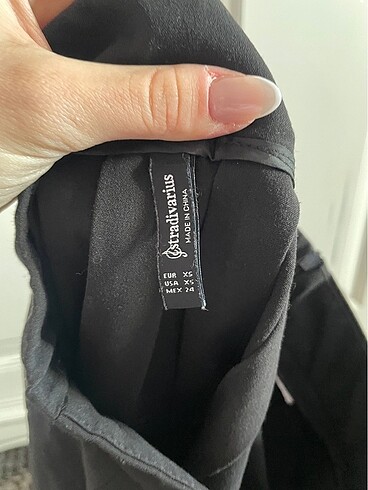 xs Beden Stradivarius pileli etek
