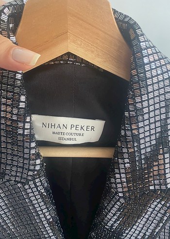 Zara Gri Parlak Metalik Kadın Blazer Ceket