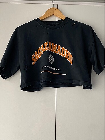 Sagaza madrid rolly crop tshirt