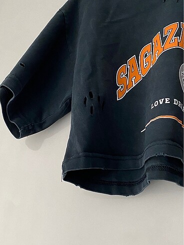 Sagaza Madrid Sagaza madrid rolly crop tshirt