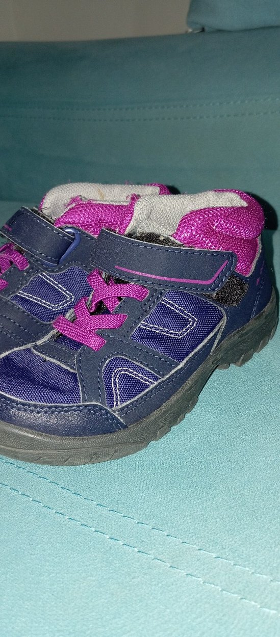 Mor çocuk  Spor Botu Cırt Cırtlı - Görsel 2