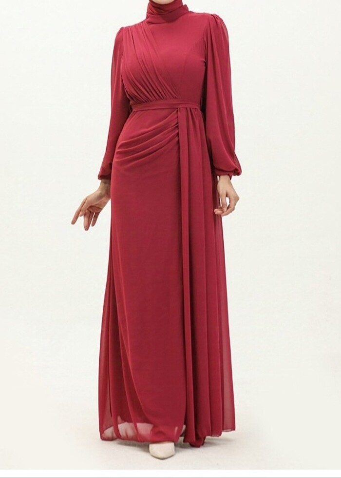 Şifon abiye - Görsel 2