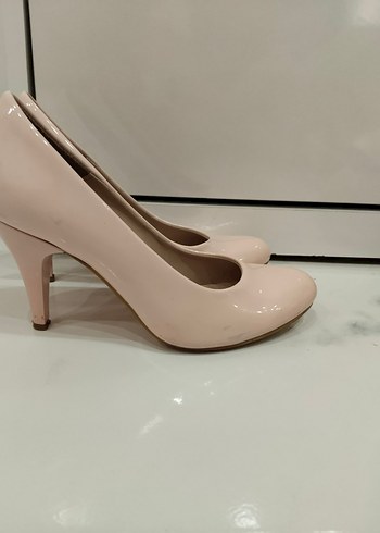 Diğer MissF Pembe pudra Stiletto Kadın Ayakkabı