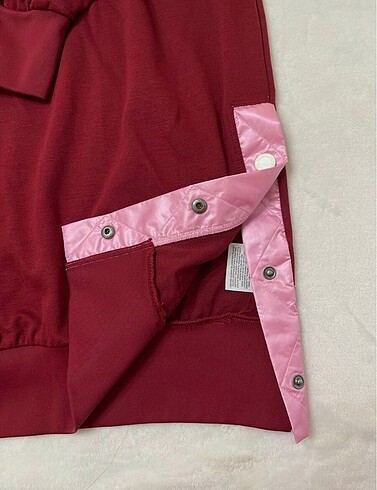 s Beden bordo Renk Nike spor giyim kapüşonlu elbise